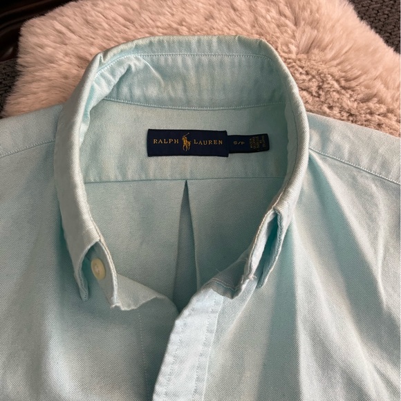 Ralph Lauren Oxford Button Down Blue Small - Picture 4 of 4